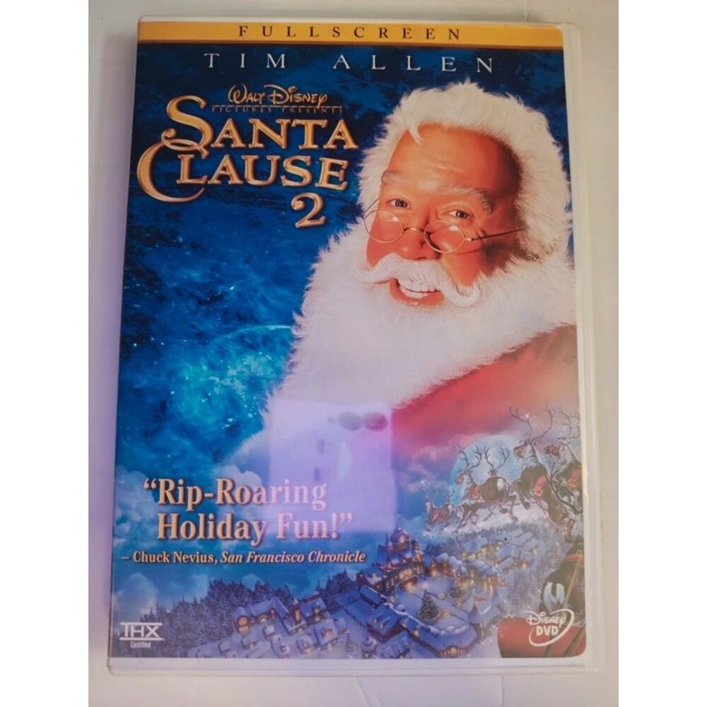 The Santa Clause 2 DVD - Disney Holiday Family Movie starring Tim Allen